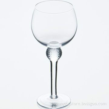 Special Designed Wine Cup with A Glass Ball Between Cup/Leg, Ideal as Promotional Gift